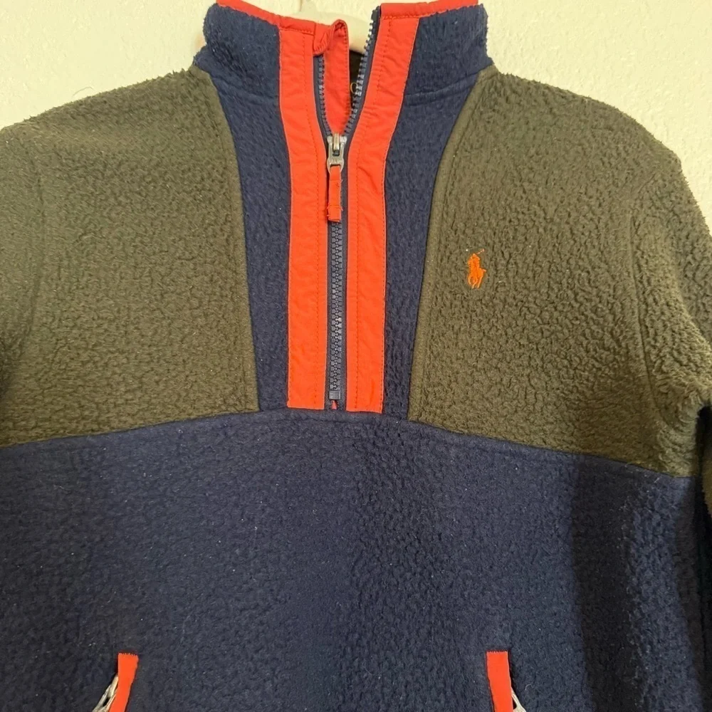 Polo Ralph Lauren Colour-Blocked Fleece Pullover